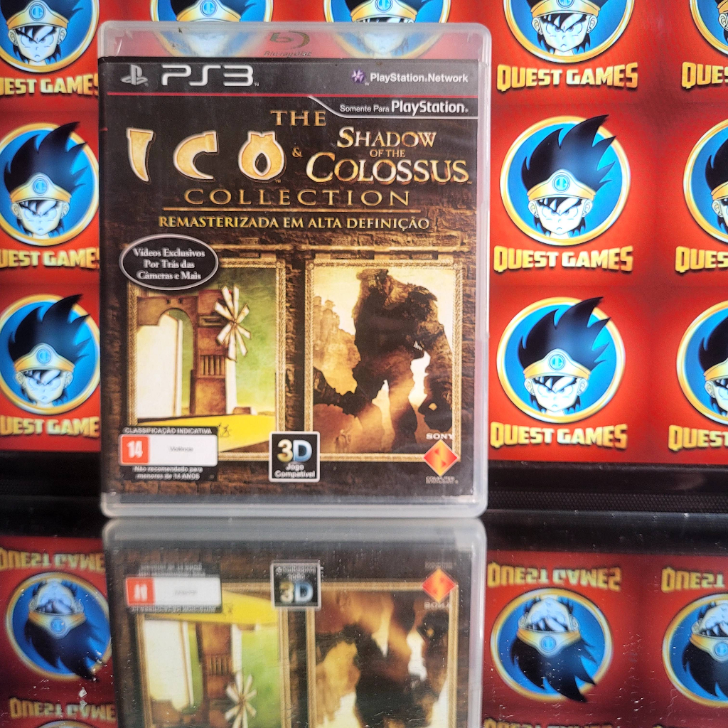 Mídia Física The ICO & Shadow of the Colossus - PS3 é na Dino Games - Dino  Games