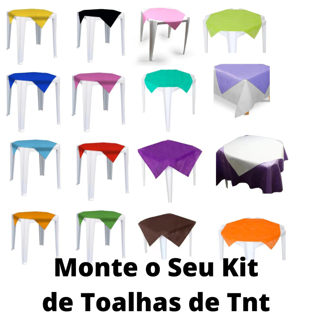 20 Toalhas de mesa Xadrez Plástica Cobre Mancha 80x80CM Várias Cores Xadrez  Quadriculado - Mesa Quadrada de Convidados Decoração de mesa Descartável  para Festa infantil Aniversário Tema