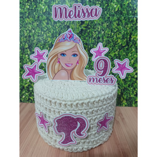 Decoração Glow Cake com Tema Barbie 