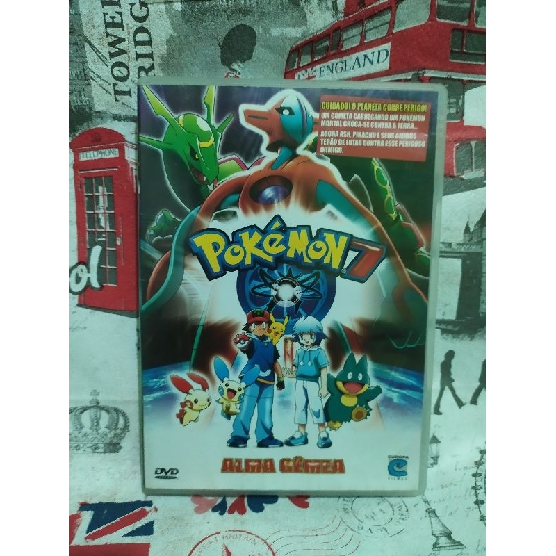 Dvd Pokemon 7 Alma Gemea Filme Original Hoenn Dublado Com Deoxys 2007, Comprar Novos & Usados