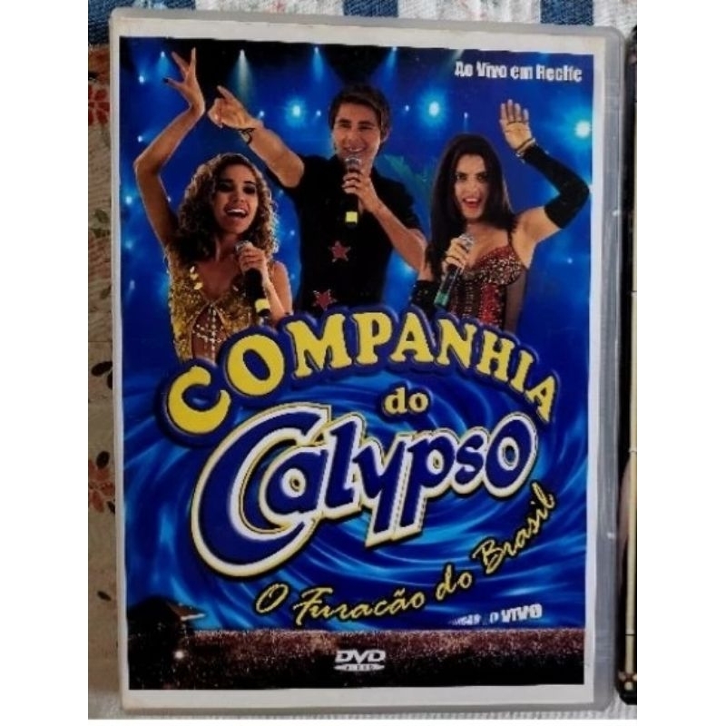 Dvd Originail Companhia Do Calypso Vol.01