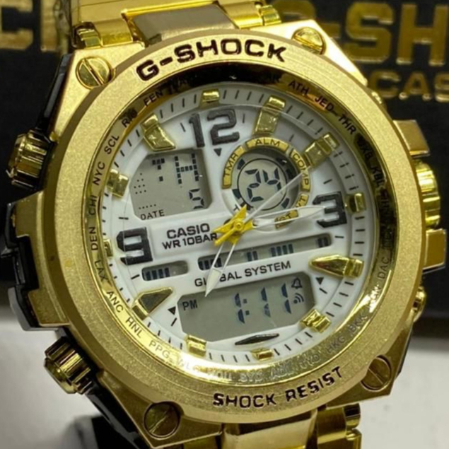 Comprar Relógio Masculino Invicta Zeus Magnum Dourado Azul P/aço - R$145,99  - Rélógios no Atacado