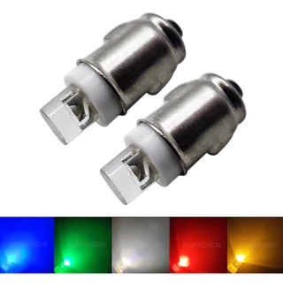 Lâmpada Led Ba7s 12v Painel Fusca Bugre Puma Com Soquete Latão