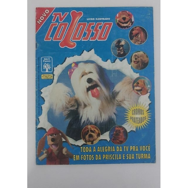 Album de figurinhas da Tv Colosso 1995 (Faltam apenas 24 cromos ...