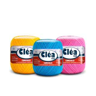 Linha Clea Circulo 125 Metros 100% Algodão - Grade 2