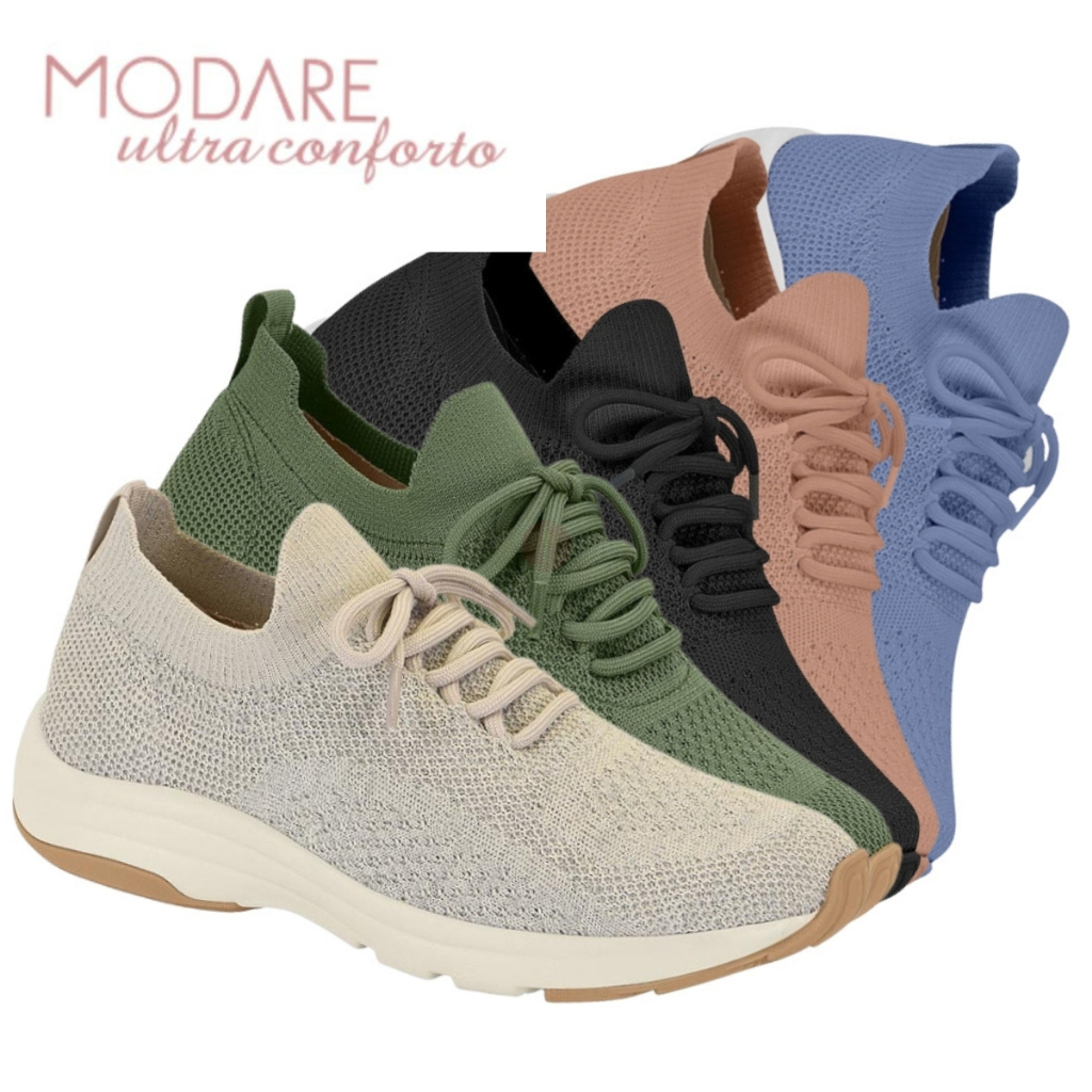 Tenis Modare Original Feminino Fascite Plantar Esporao Ortopedico ...
