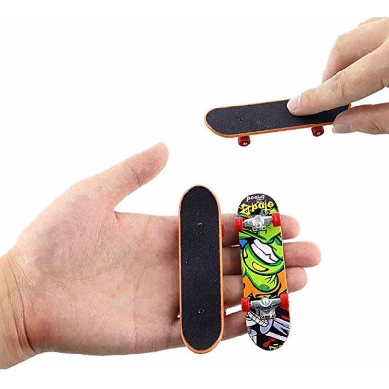 6 rodas de cor dedo skate fingerboard brinquedo profissional stents dedos  skate conjunto novidade crianças presente natal - AliExpress