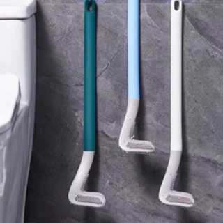 OFERTA Escova Limpa Privada Sanitária Durável Escova Multicolorido 41X7,1X5CM Golfe Vaso De Silicone