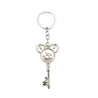Chaveiro Chave Prateado 100 Anos - Mickey
