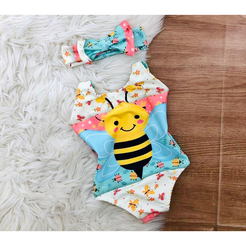 Body Maio Suplex Infantil Temático Moana Baby - JOANINHA BABY