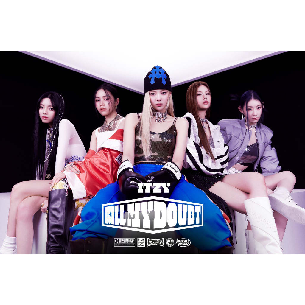 ITZY- Pôster fanmade Kill my doubt concept - KPOP - Chaeryeong