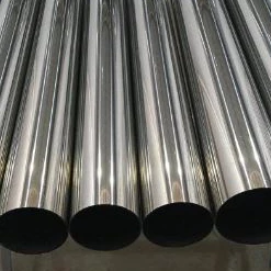 TUBO RED INOX 304 POLIDO EXTERNO PARA ADAPTAÇÃO CORRIMÃO, ESCAPAMENTO 2" (50,80 MM) X 100 CM DE COMPRIMENTO