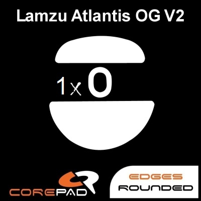 Mouse Feet Corepad Pro (Lamzu Atlantis OG V2 / Lamzu Atlantis OG V2 4K) [1set] *Leia descrição.