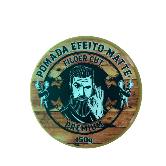 Pomada Cera Modeladora Premium Filder Cut 150g Profissional