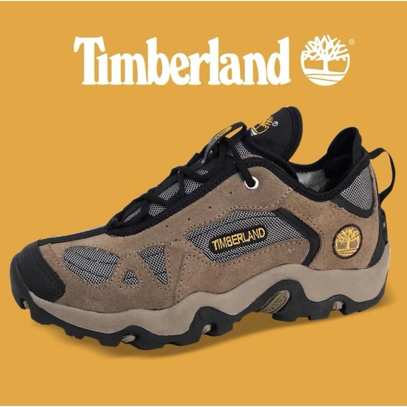 Tênis couro timberland store gorge trail bege