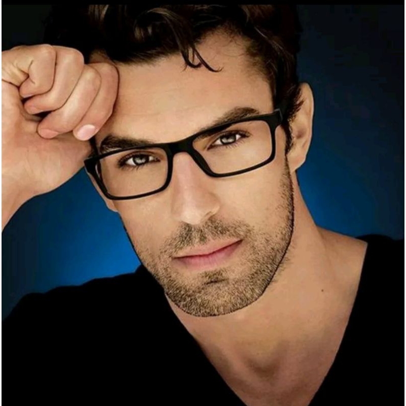 Armação Óculos Preto Masculino Sem Grau Miami Acetato