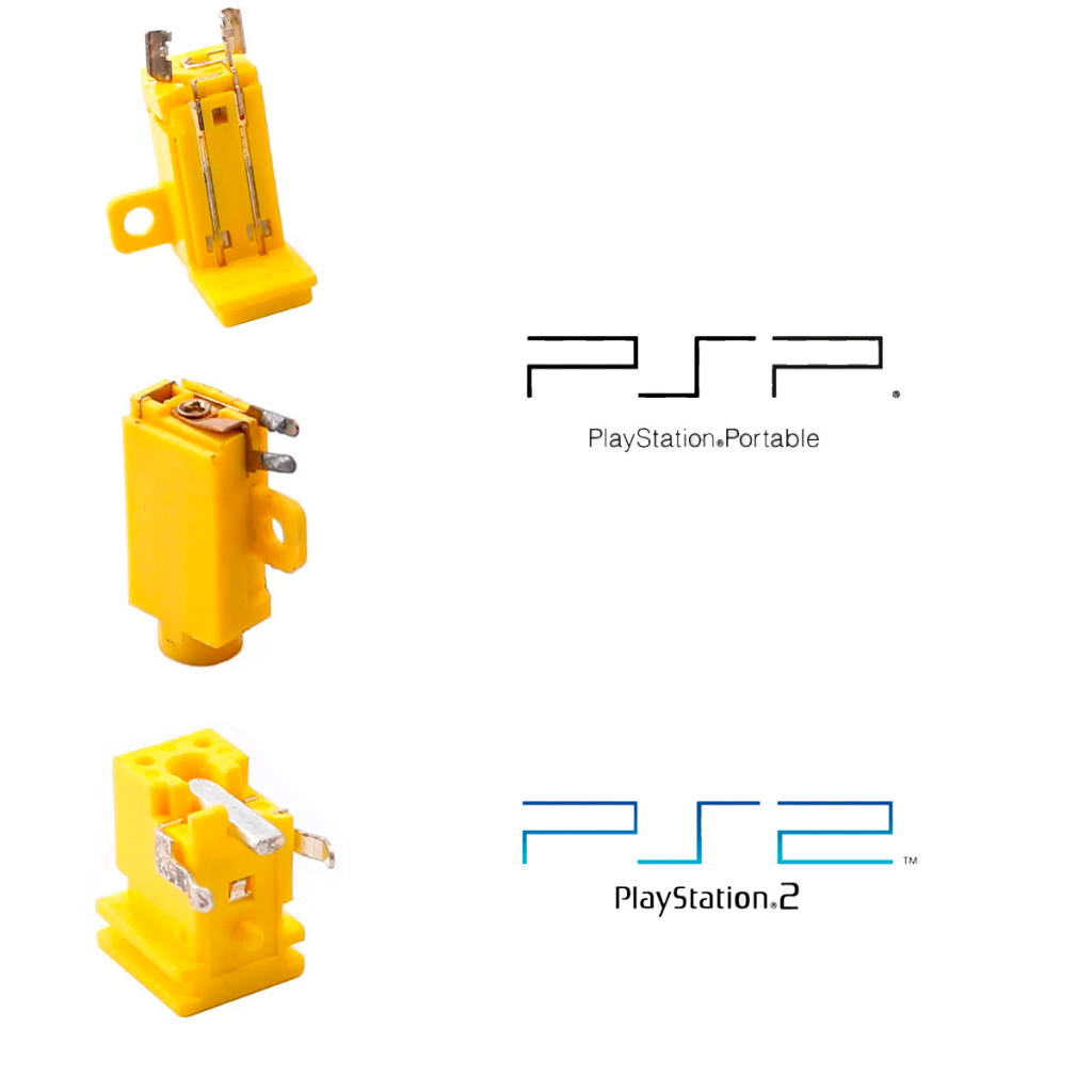 PSP AC Power Jack Entrada de Carregamento Energia Plug de Energia para PSP 1000 2000 3000 ou Playstation 2 Slim PS2 70000