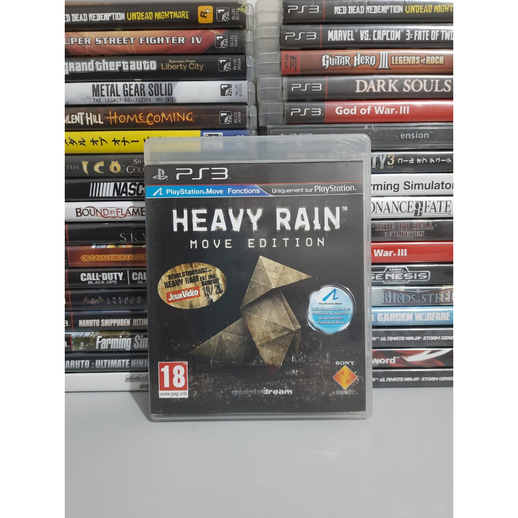 Heavy Rain - PS3 Midia Física | Shopee Brasil
