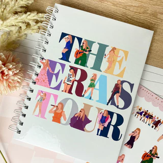 Caderno A5 (14,8 x 21cm) - Taylor Swift - The Eras Tour