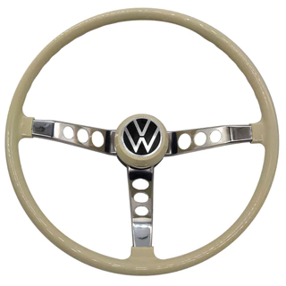 VOLANTE CLASSICO GTS FUSCA 77 78 79 80 81 82 83 84 85 MARFIM