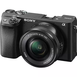 Câmera Sony Alpha A6400 Mirrorless Câmera Digital com Lente 16-50mm