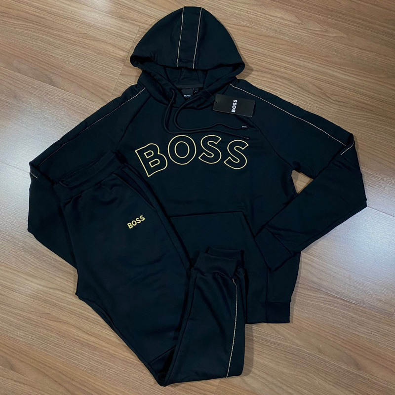 Conjunto Moletom Hugo Boss Padrão Site