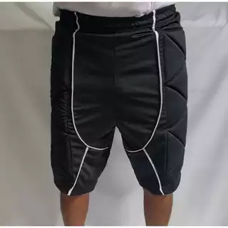 Bermuda Calção de Goleiro Profissional Acolchoada com Proteção