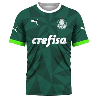 Camiseta Blusa Palmeiras Verdão 3d Full Print Camisa Lançamento