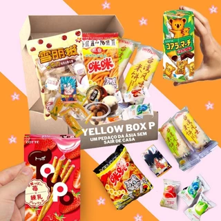 Yellow Box: Explore Sabores Exóticos com Doces Importados Coreanos, Japoneses e Chineses!