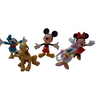 Kit Turma do Mickey com 5 bonecos que ficam em pé