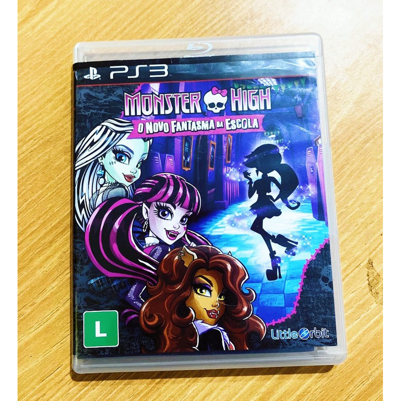 Jogo Monster High O Novo Fantasma da Escola PS3-Litlle em Promoção