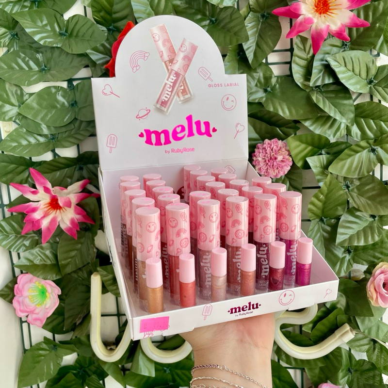 Lip Gloss Brilho Melu Ruby rose