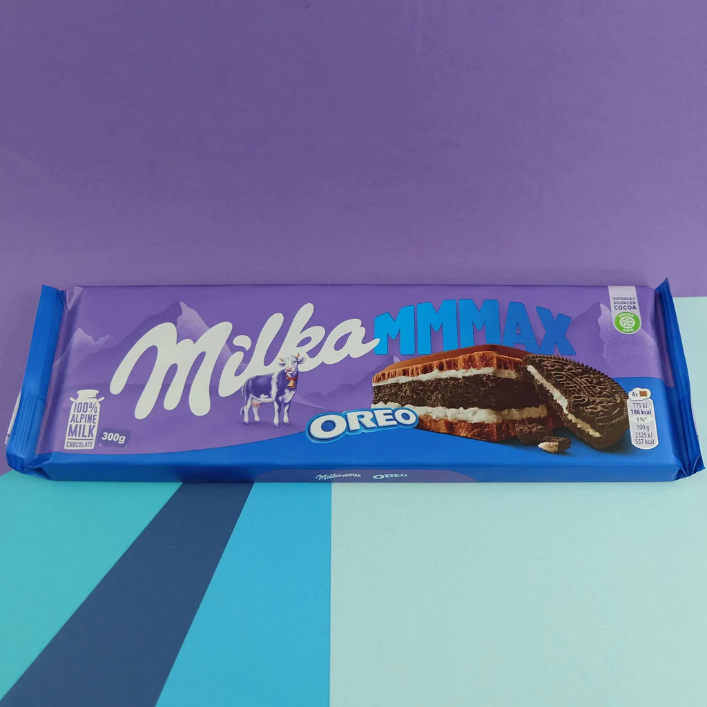 Chocolate Milka Mmmax Oreo Barra 300gr Shopee Brasil