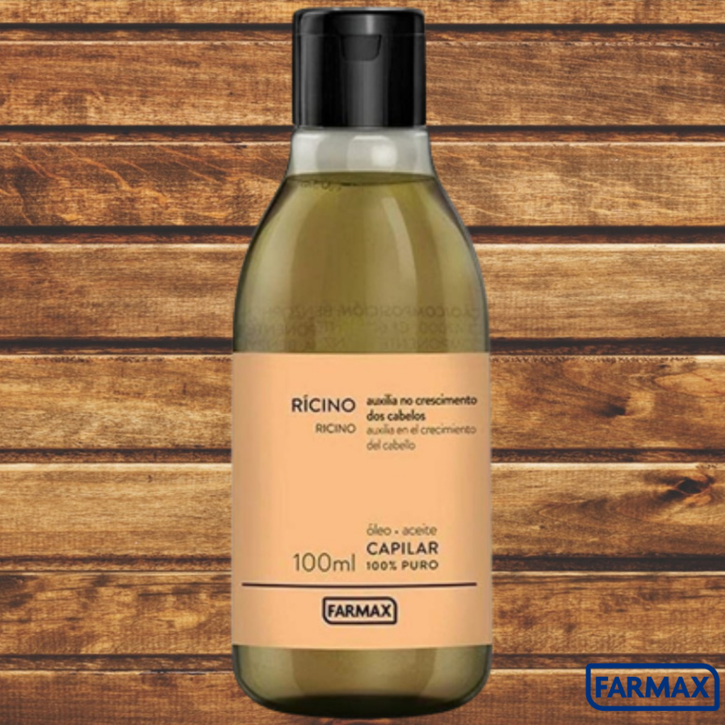 Oleo Capilar Rícino Puro Hidratação e Crescimento dos Cabelos 100ml ...