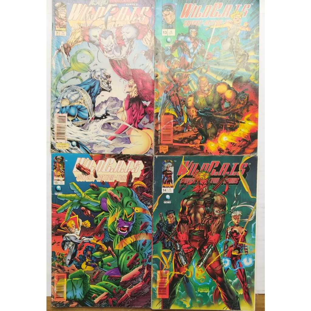Coleção HQ's WildC.A.T.s - Diversos Volumes