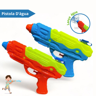Pistola De Bolha Agua Arminha Arma Brinquedo Piscina Criança