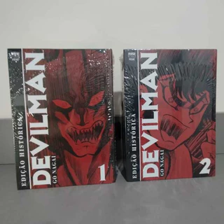 Mangá Devilman Edição Histórica volumes 1 e 2 - Go Nagai Completo