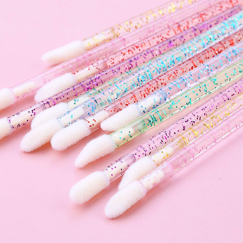 kit-200-aplicador-com-glitter-pincel-descart-vel-gloss-e-batom