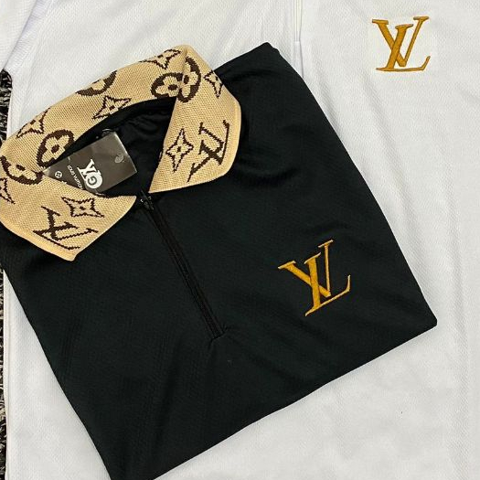 Camiseta Masculina Louis Vuitton estampa urso Malha 30.1 penteado