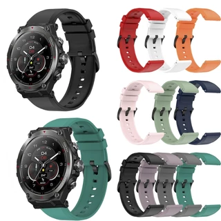 Pulseira De 22mm Compativel Com Zeblaze Stratos 2 De Silicone ajustavel