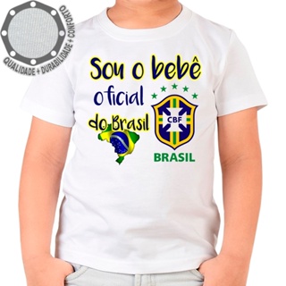 Camisa Brasil Oficial Infantil em Promoção na Shopee Brasil 2024