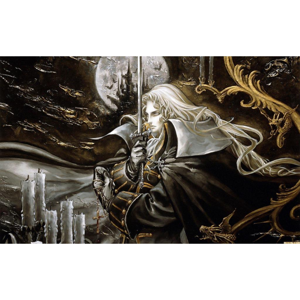 Castlevania Caçador de Vampiros Mousepad Gamer (58cm x 30cm)