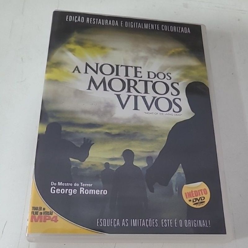 Dvd A Noite Dos Mortos Vivos George Romero Shopee Brasil