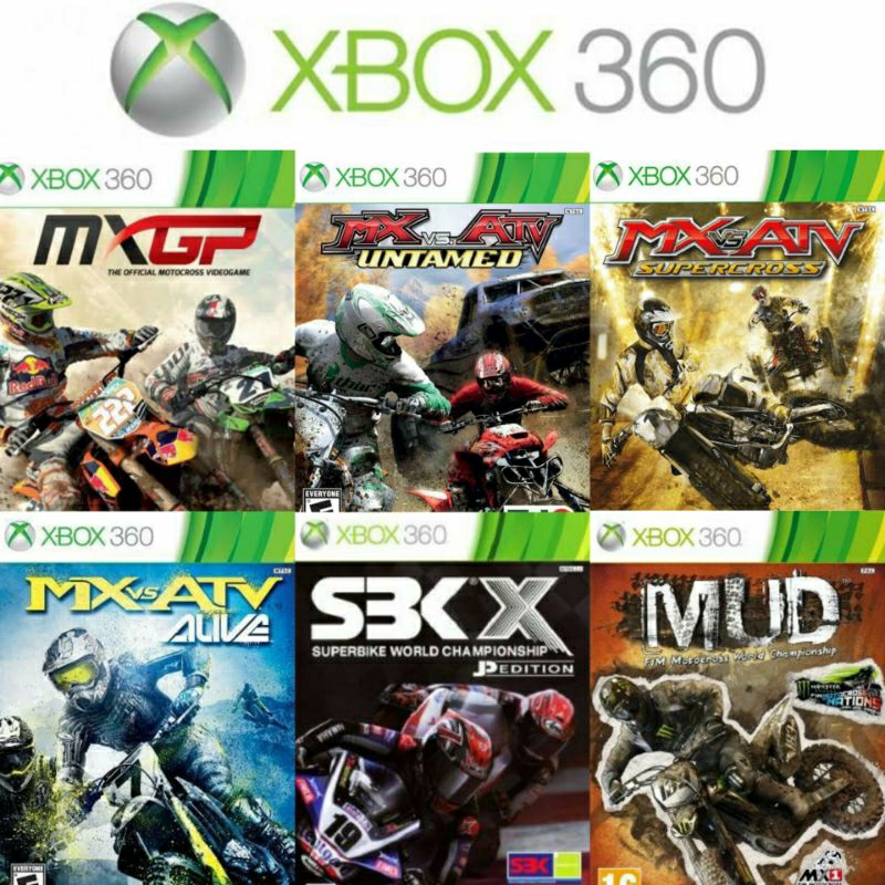 Jogos de Moto Xbox 360 desbloqueado com capinha e encarte