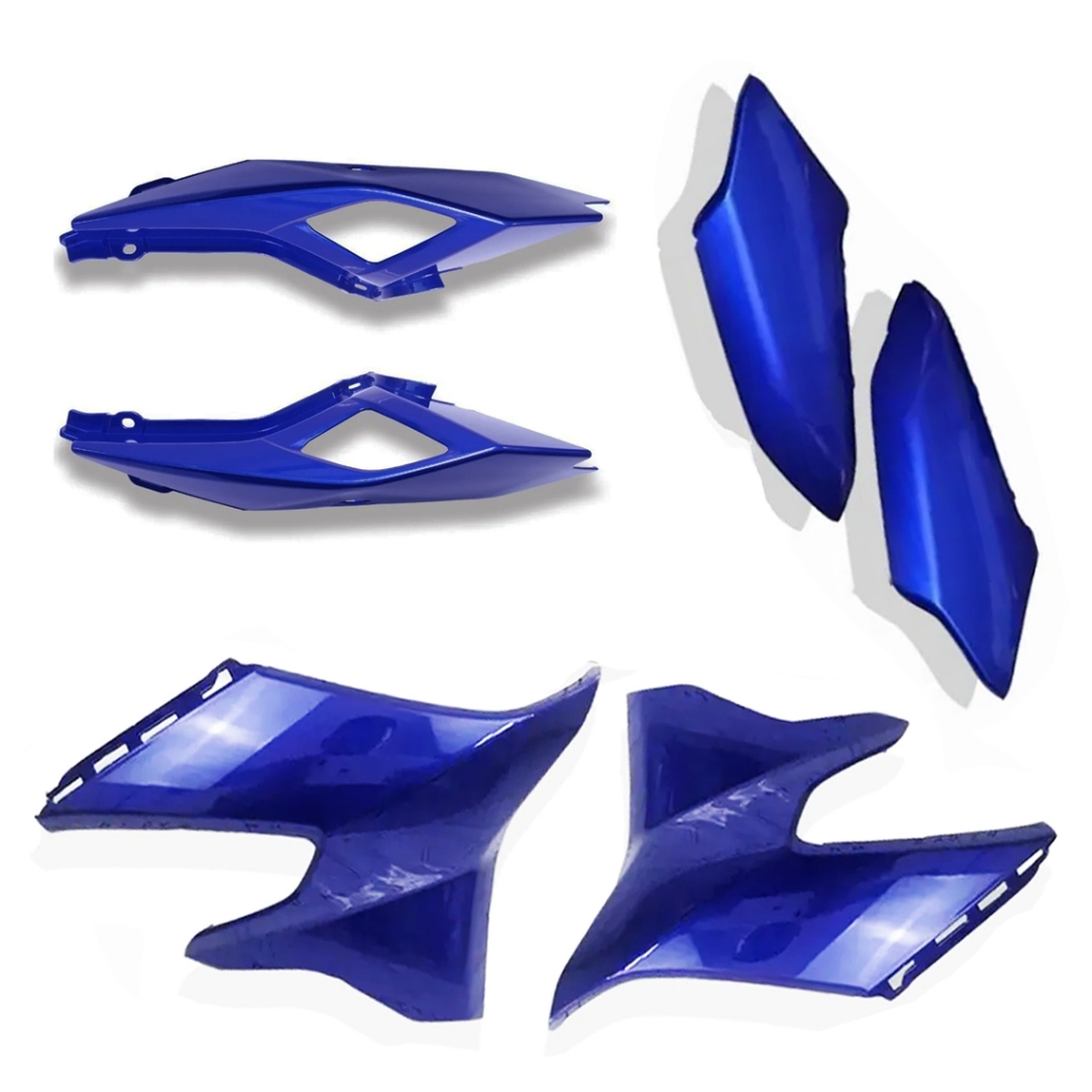 Kit Carenagem Fazer 250 Azul Metálico Ano 2018 A 2023