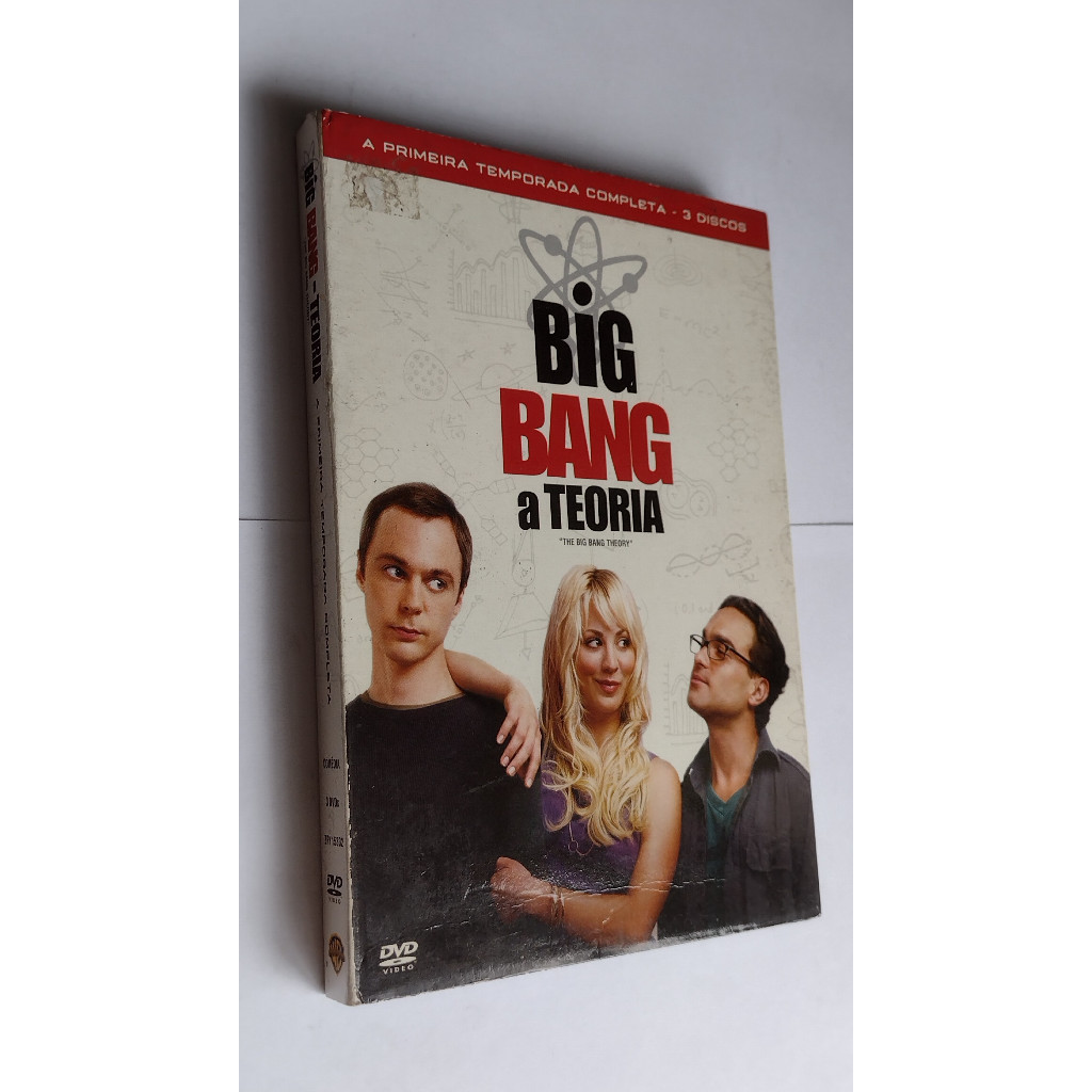 Dvd - Big Bang Theory - A Teoria - 1ª Primeira Temporada Completa ...
