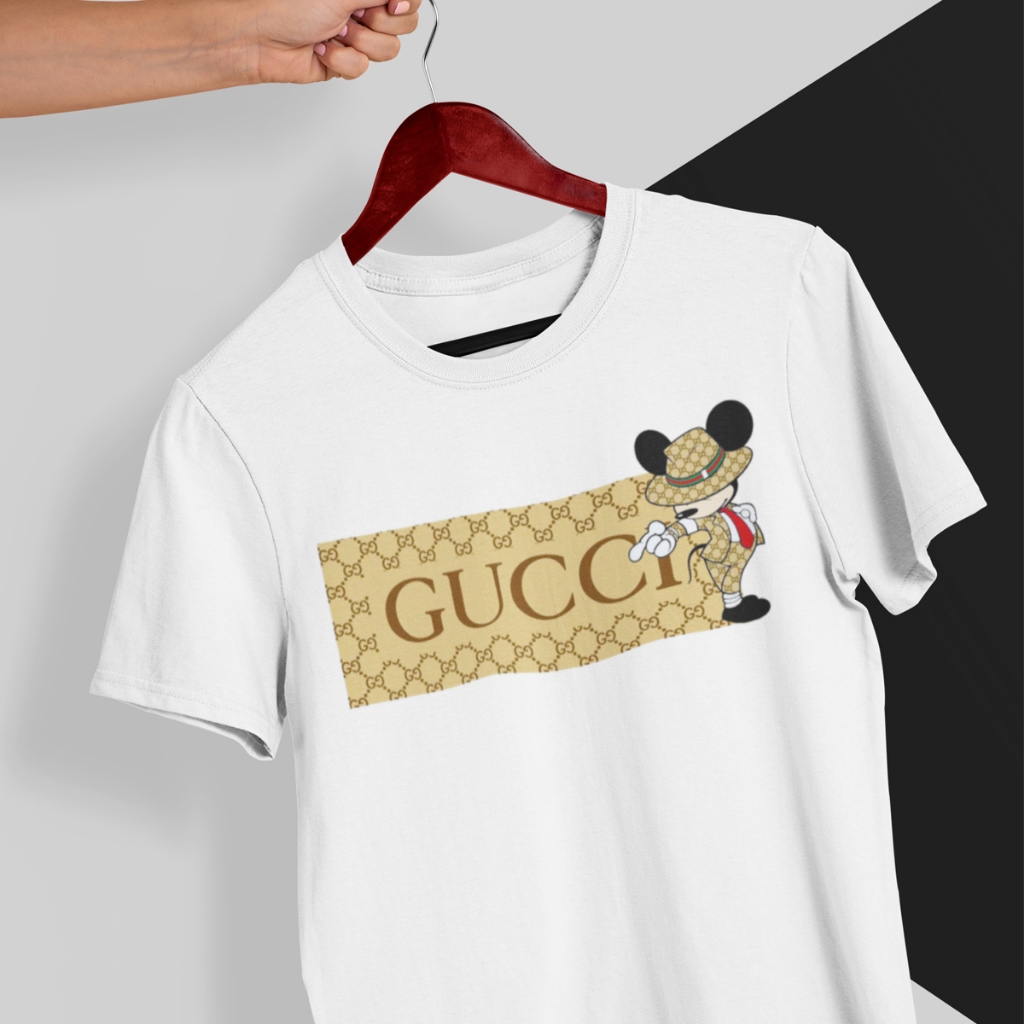 CAMISETA - GUCCI - grife - 40.1 PENTAADA - MELHOR MALHA DO BRASIL PREÇO DE  ATACADO