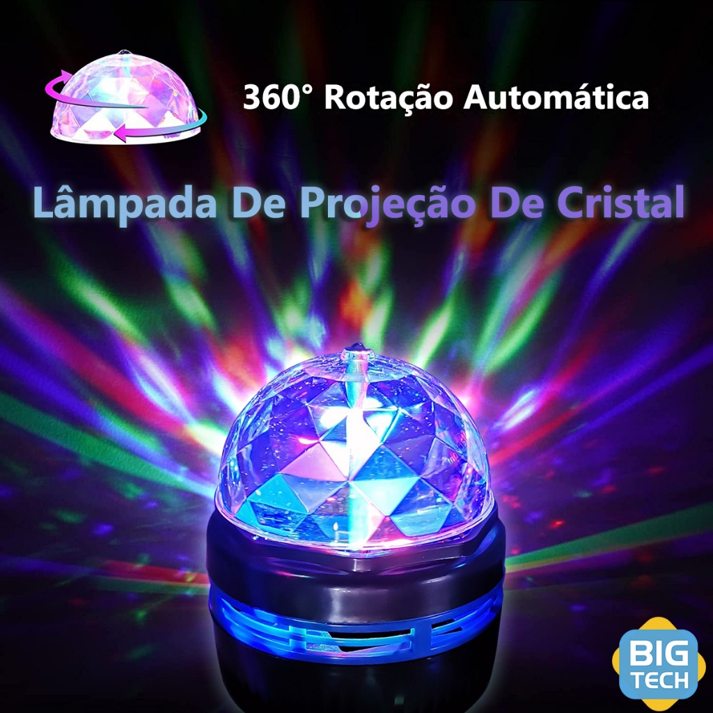 Mini Projetor Galáxia Luminária Projetor Estrela Cristal Mágico Luz De Projeção Rotativa Luz Noturna LED Para Quarto Abajur Infantil HX616
