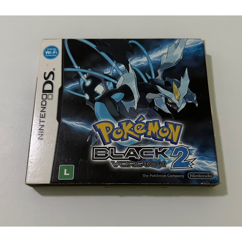 Pokémon Black 2 Original Completo Nintendo Ds