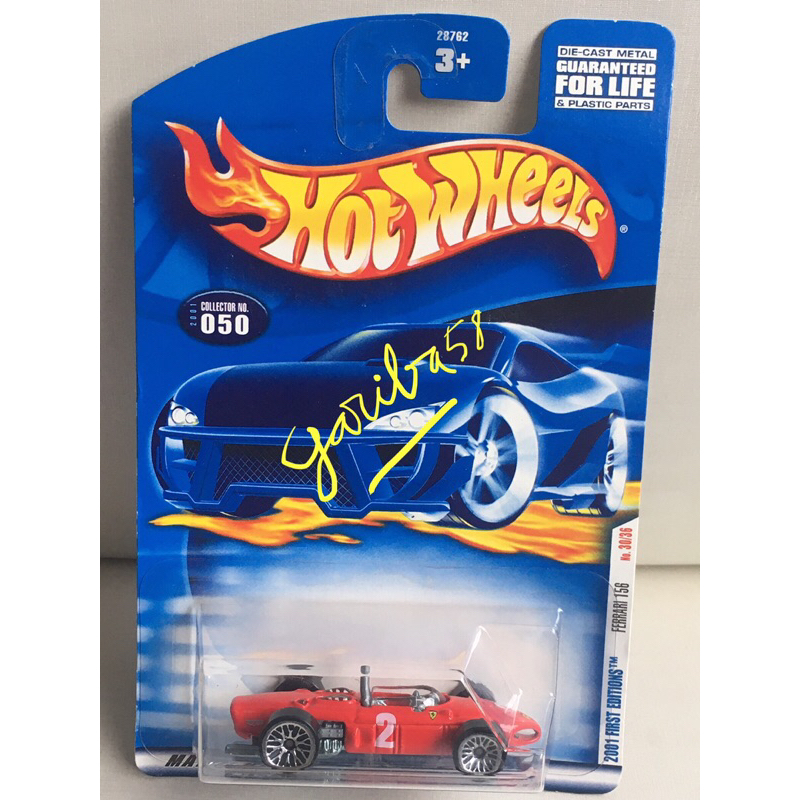 HOT WHEELS FERRARI 156 2001 FIRST EDITIONS GARIBA58 | Shopee Brasil
